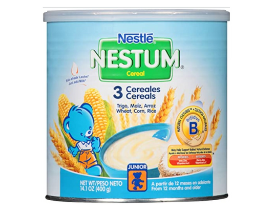 Nestle Nestum Toddler 3 Cereals 14.1 oz