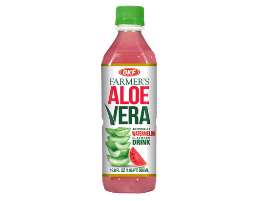 OKF Aloe Drink Watermelon (Sandia) 500 ml