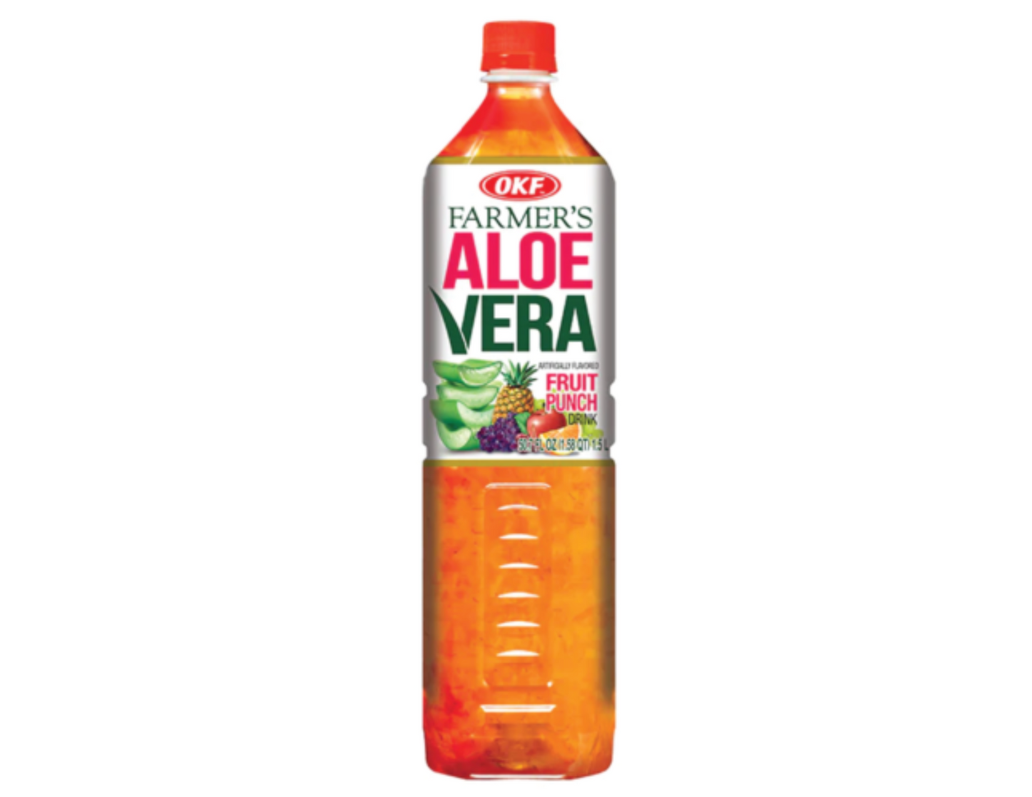 OKF Farmers Aloe Drink Fruit Punch 1.5 lt