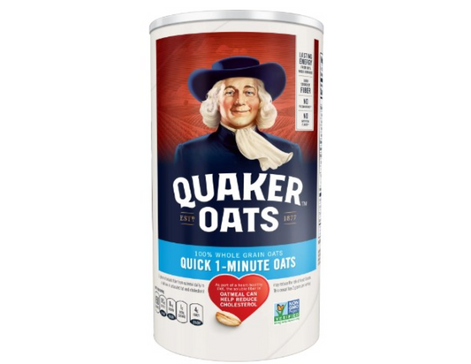 Quaker Quick 1 Minute Oats 18 oz