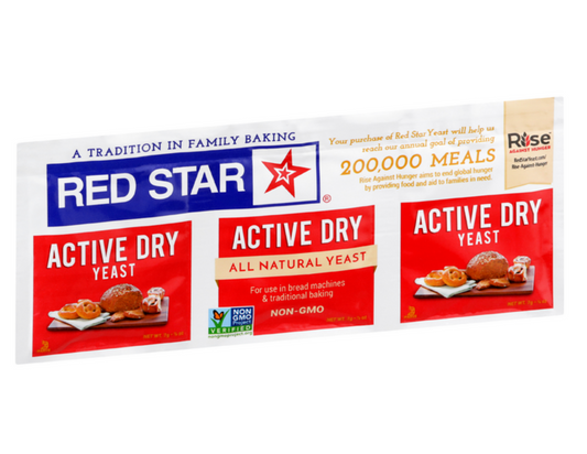 Red Star Active Dry Yeast (Levadura) 0.75 oz