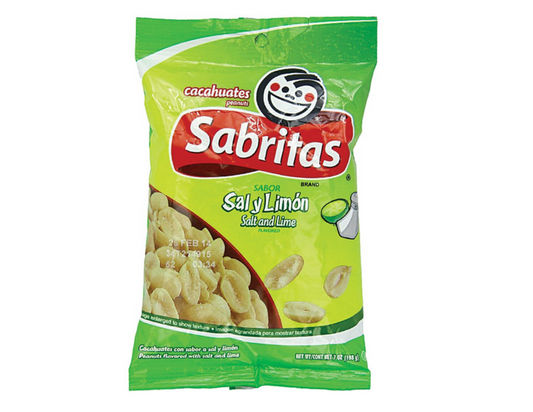 Sabritas Bolsa Sal y Limon 7 oz