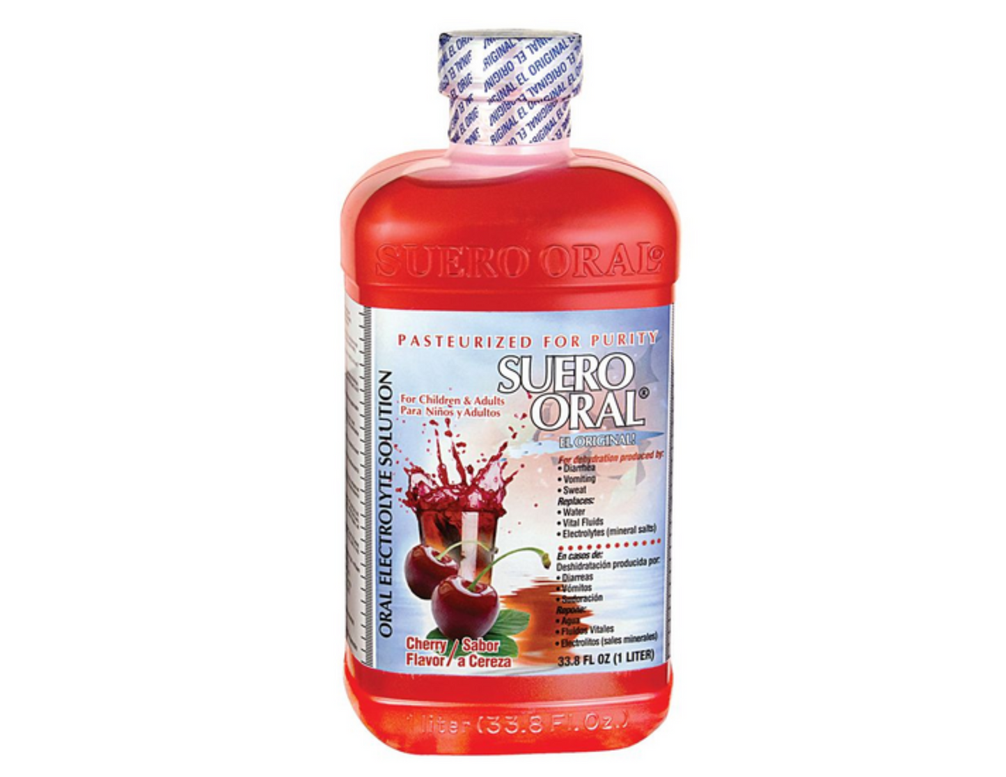 Suero Oral Cereza (Cherry) 1 lt