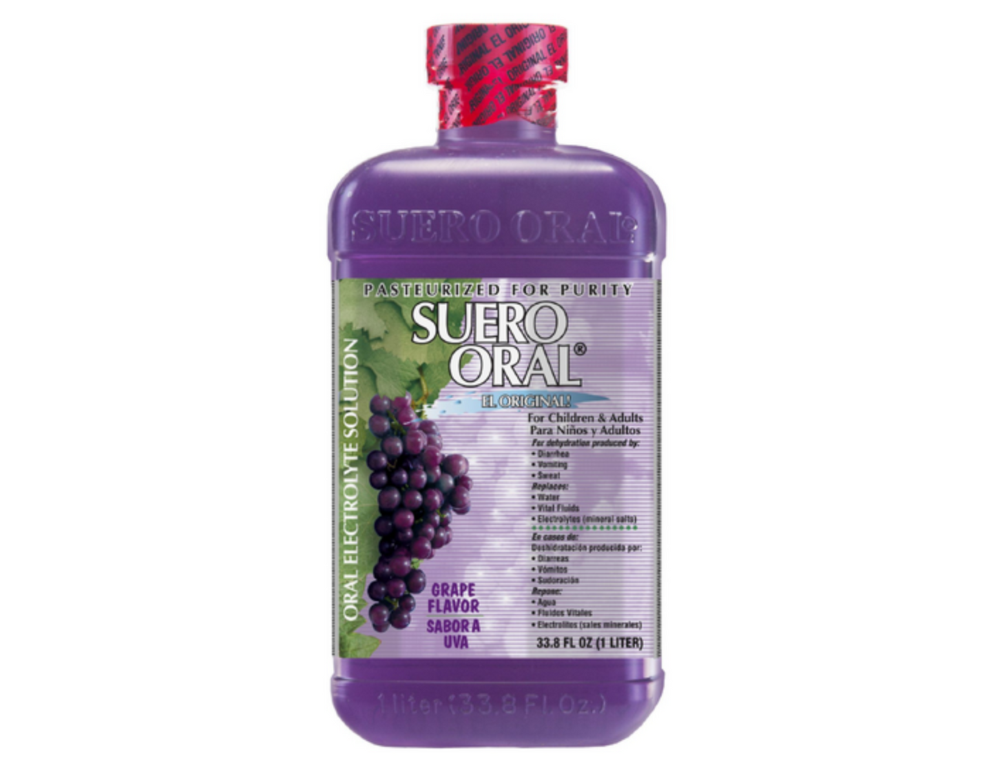 Suero Oral Uva (Grape) 1 lt