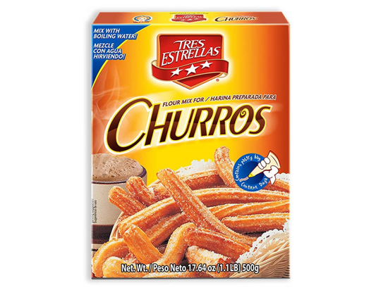 Tres Estrellas Harina Churros 500 gm