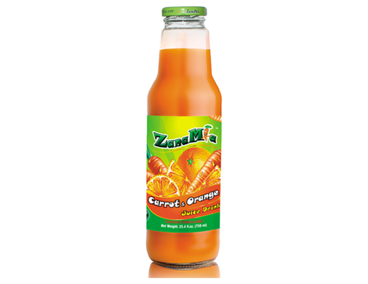 Zanamia Jugo Zanahoria-Naranja 25.4 oz