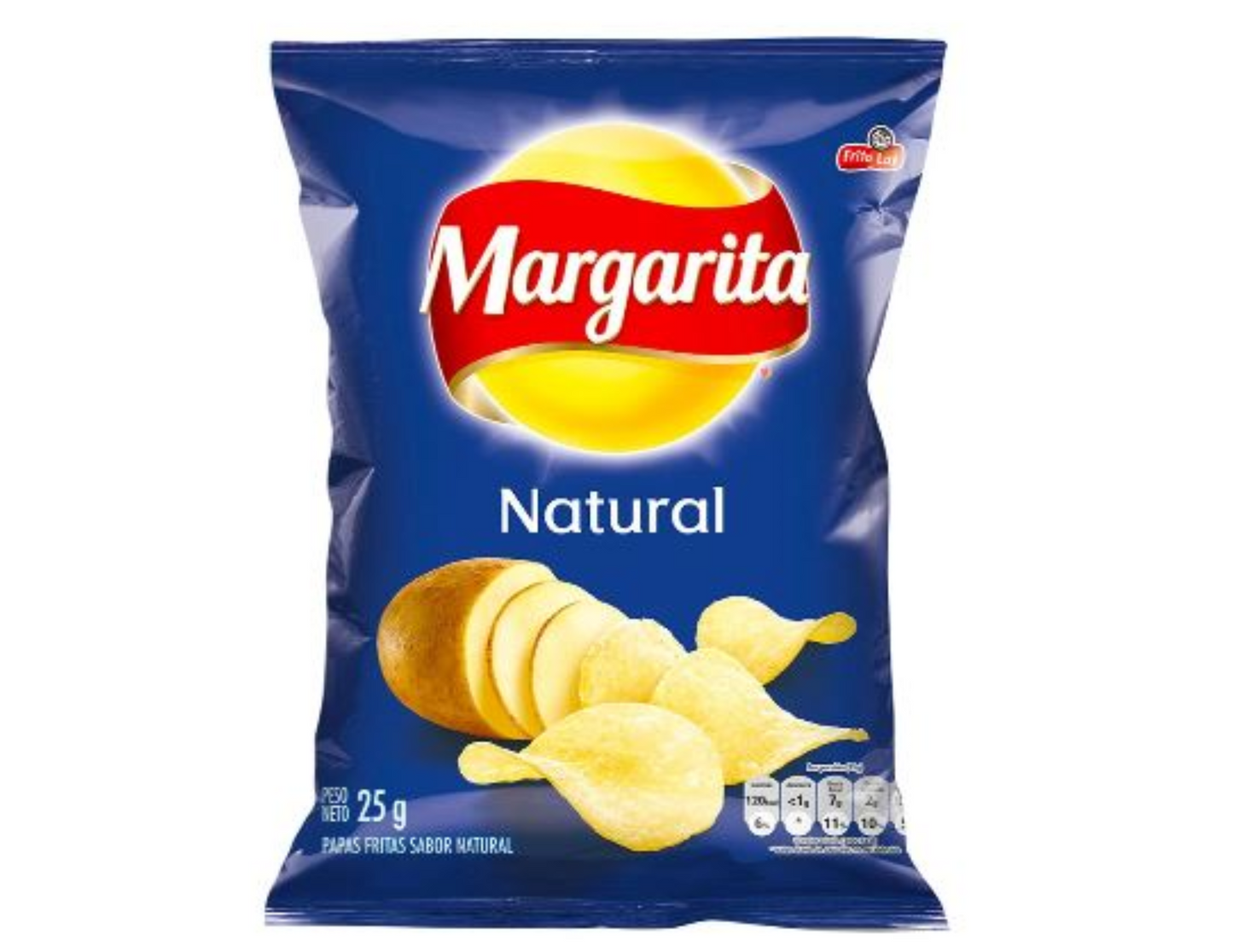 Papas Margarita Natural 25 gm