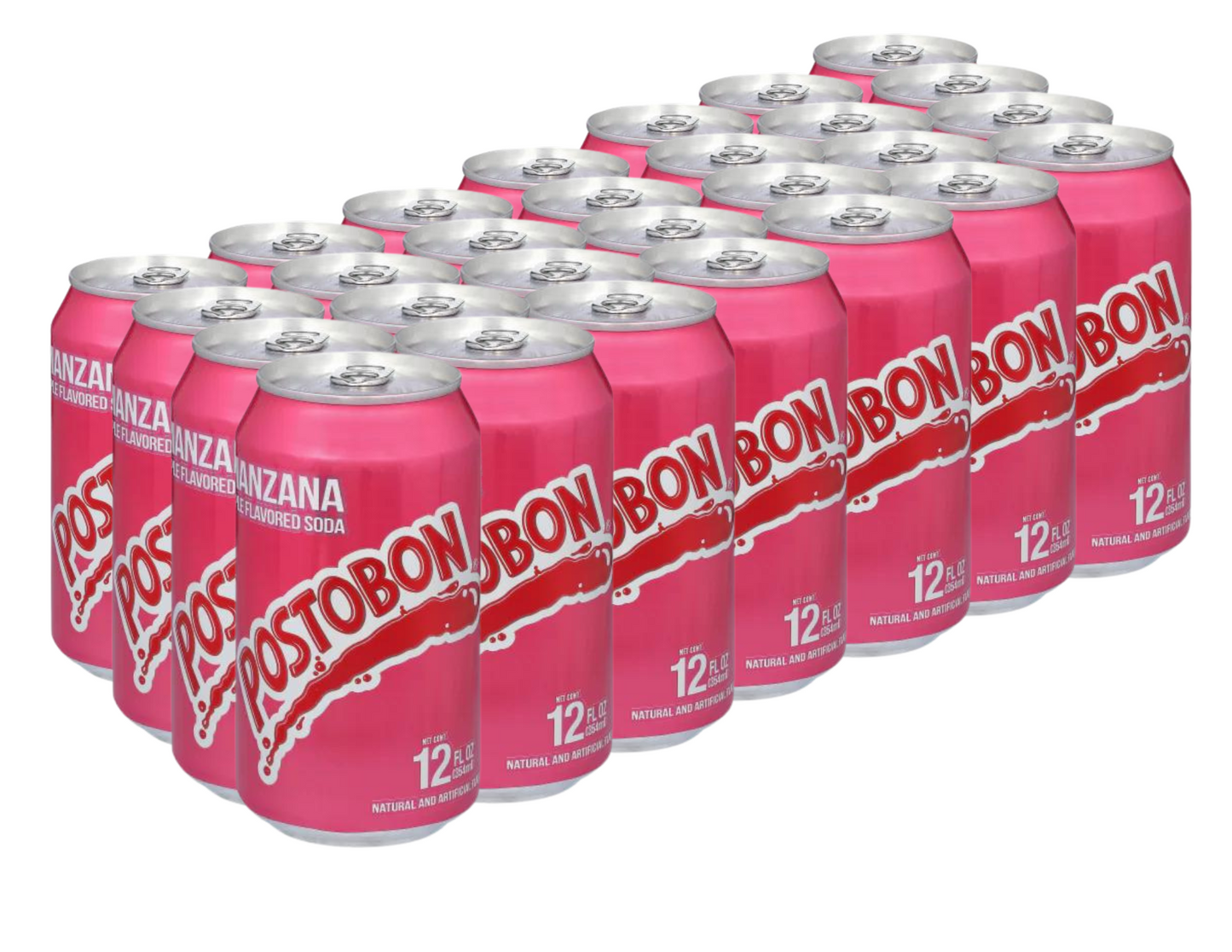 Postobon Manzana Can 12 oz 24 Pack