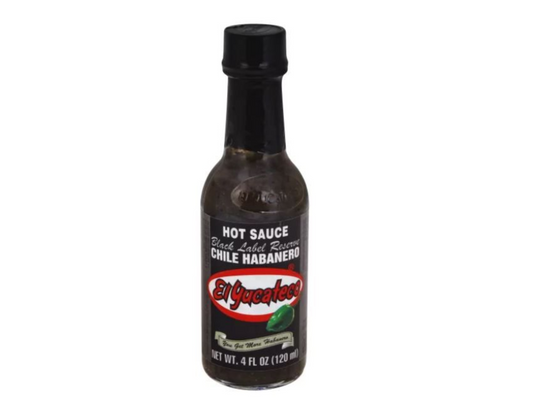 Yucateco Salsa Habanero Negro 4 oz