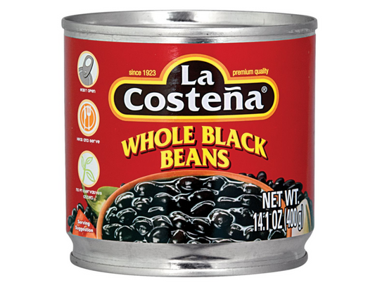 La Costena Frijoles Negros Enteros 14.1 oz