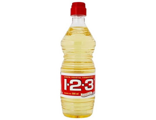 123 Aceite Vegetal 16.9 oz