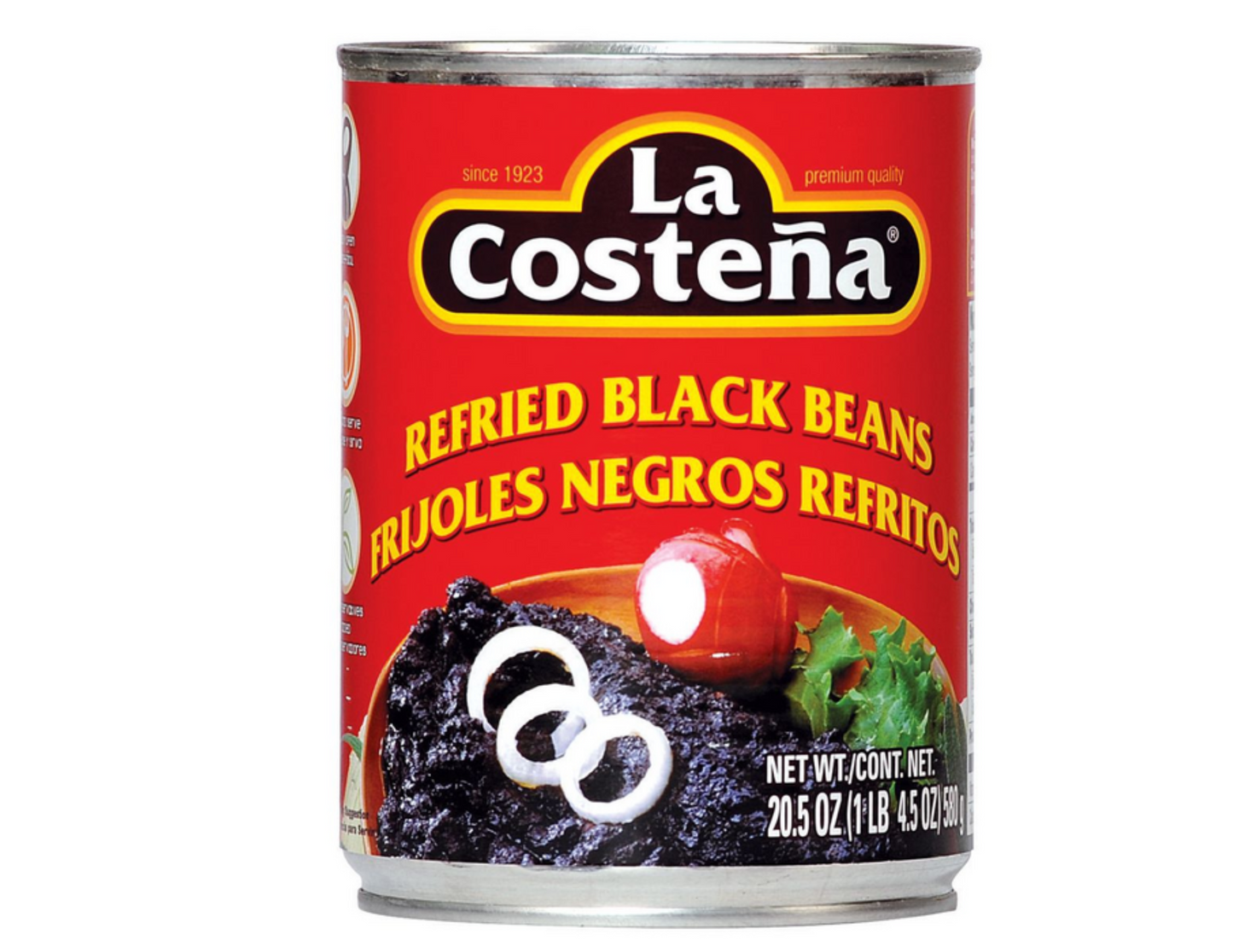 La Costena Frijoles Refritos Negros 20.5 oz