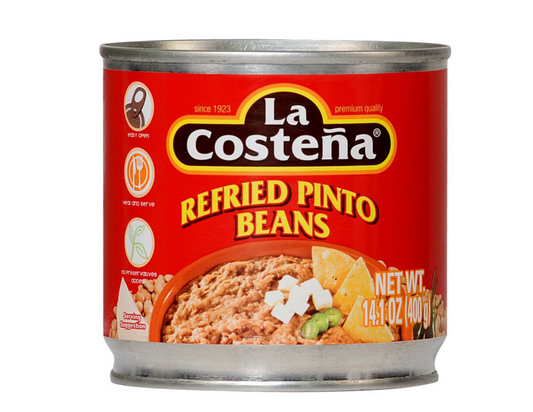 La Costena  Frijoles Refritos Pintos 14.1 oz