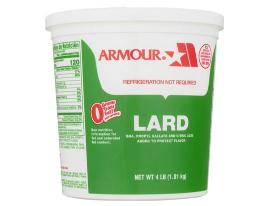 Armour Manteca/Lard 64 oz (4 lb)