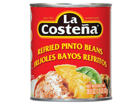 La Costena  Frijoles Refritos Pintos 28.9 oz