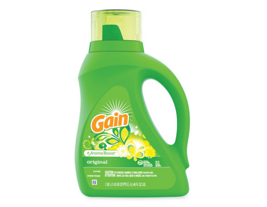 Gain Detergente Liquido Original 46 oz