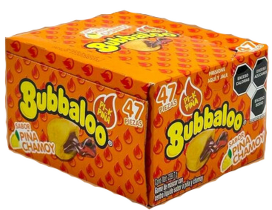 Bubbaloo Pina Chamoy 47 ct