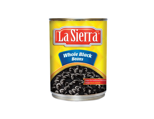 La Sierra Frijoles Entero Negros 19.5 oz