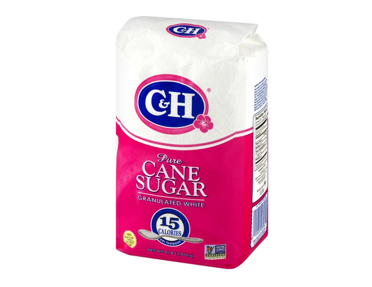 C&H Sugar Granulated White Pure Cane 4 lb