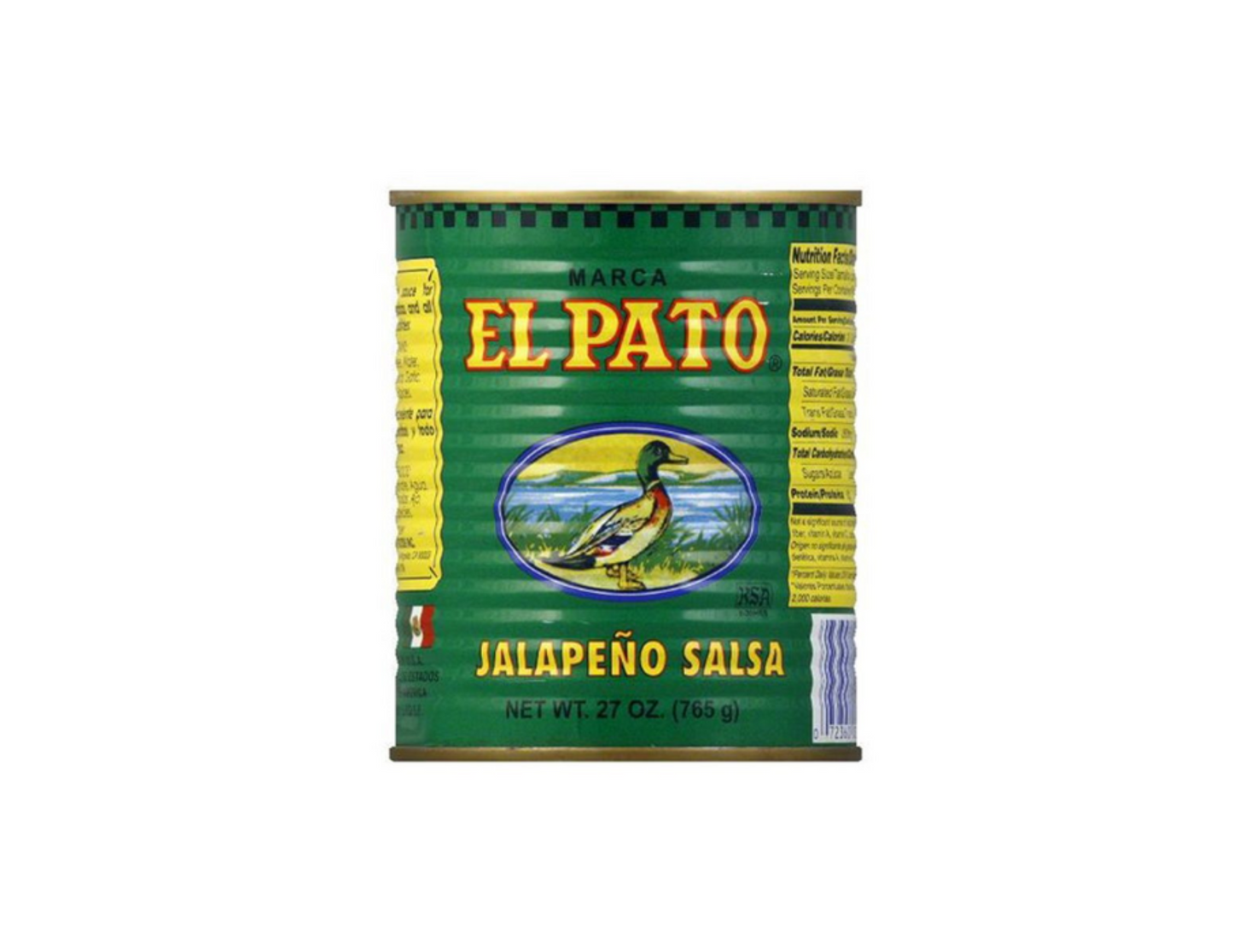 El Pato Salsa de Jalapeno (Verde) 28 oz