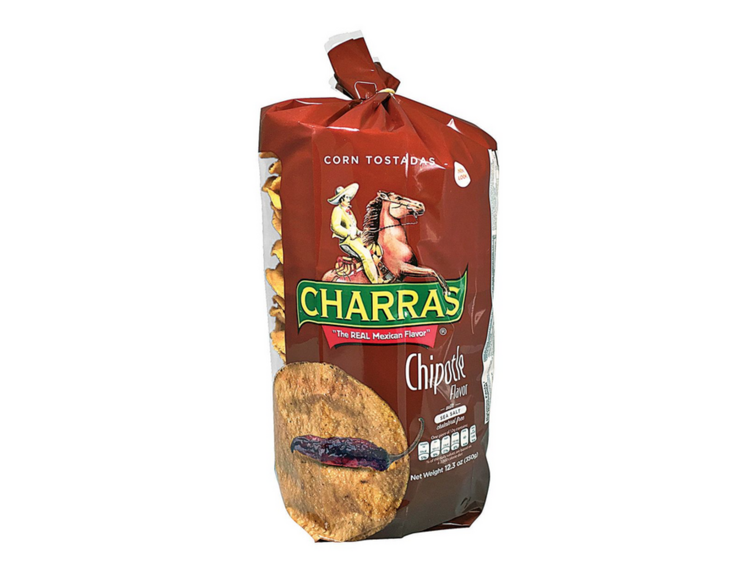 Charras Tostada Chipotle 8.8 oz