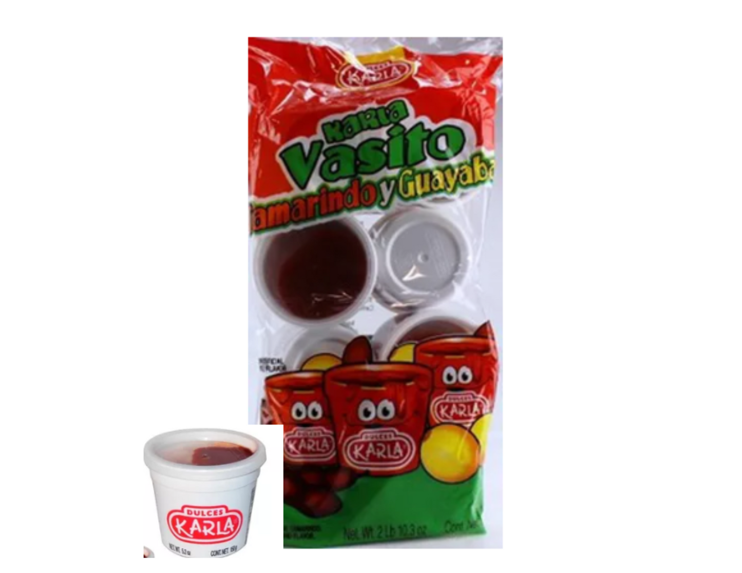 Karla Vaso Grande Tamarindo y Guayaba 1.2 kg