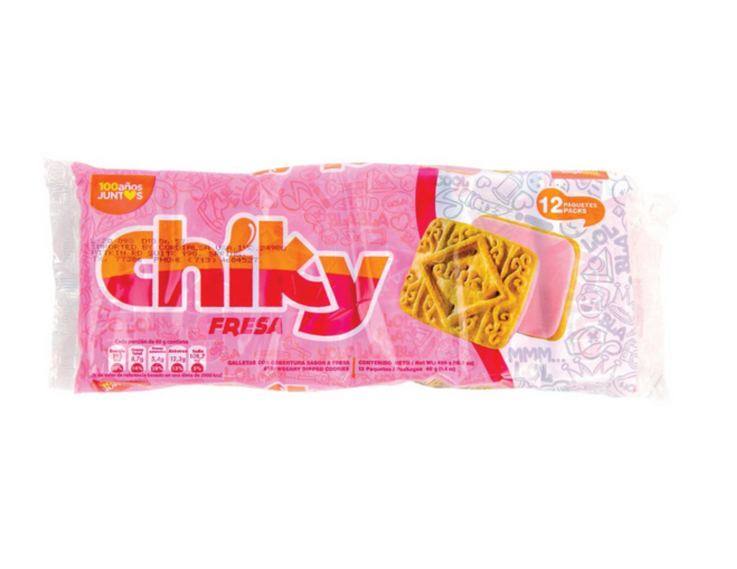 Chikys Fresa 16.9 oz