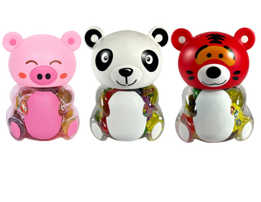 Mandisa Mix 2 Each Pig-Panda-Tiger 26 ct