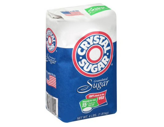 Crystal Granulated Sugar 4 lb