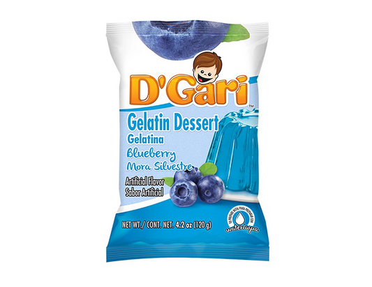 D'gari Agua Blueberry 4 oz