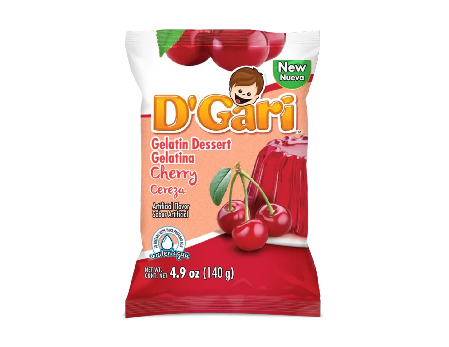 D'gari Agua Cherry 4 oz