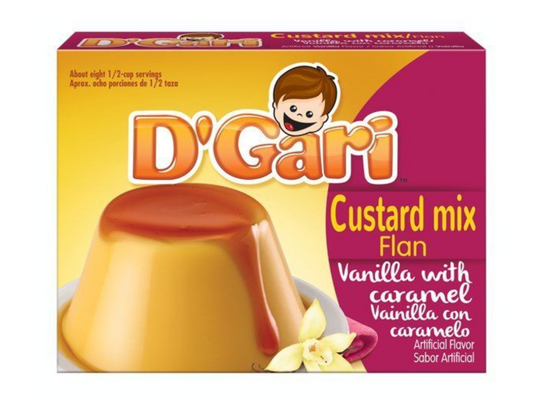 D'gari Flan Caramelo 4.7 oz