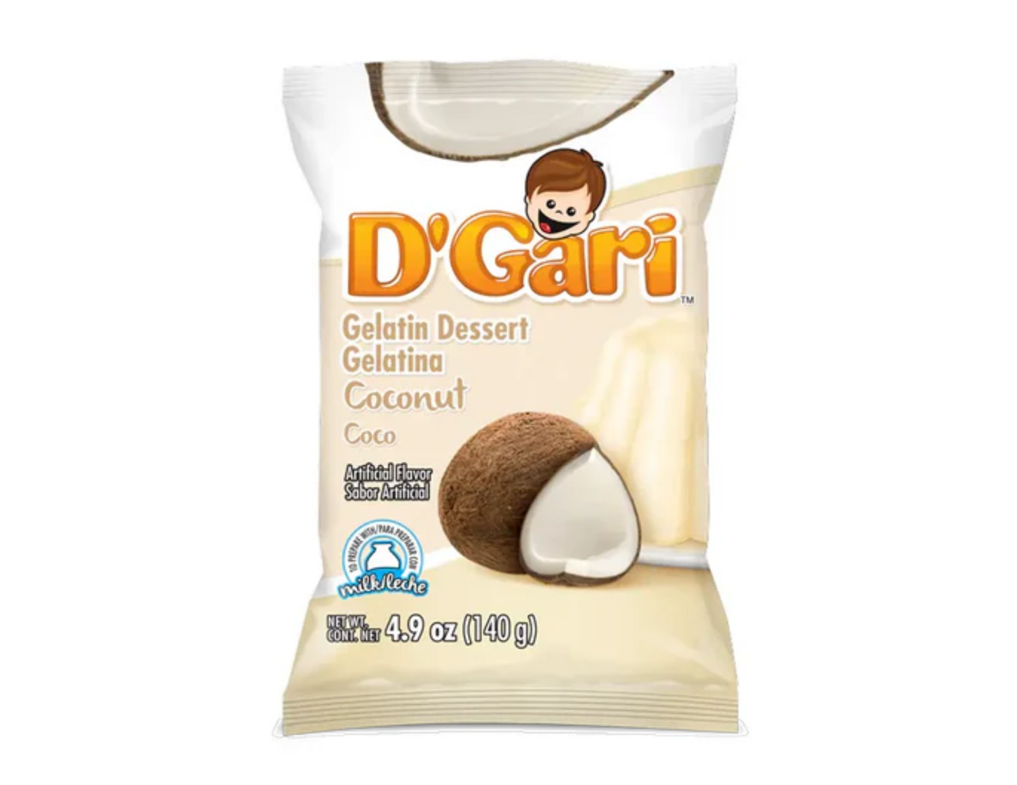 D'gari Leche Coco 4 oz