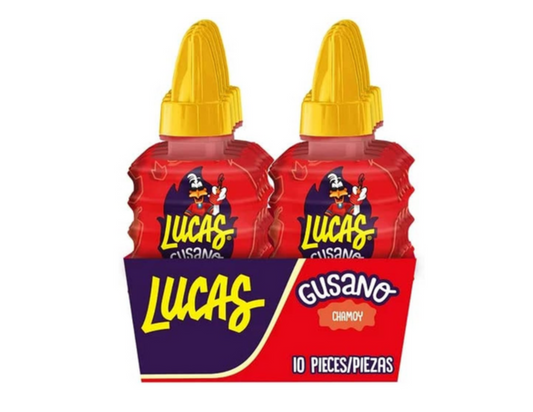 Lucas Gusano Chamoy 10 ct