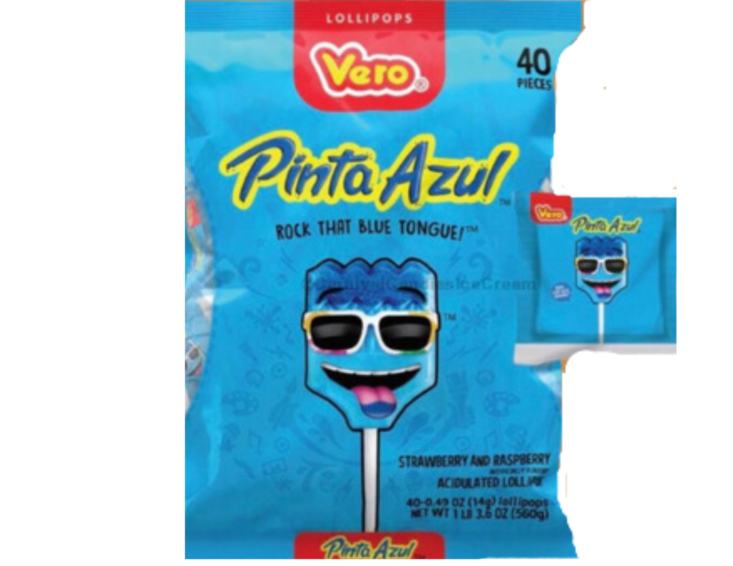 Vero Pinta Azul Bolsa 40 ct