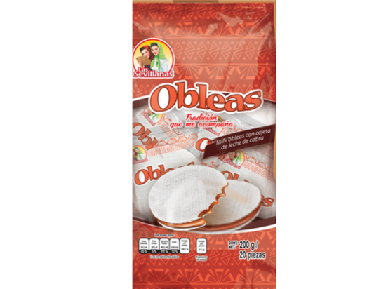 Las Sevillanas Oblea Mini Cajeta 7.5 oz